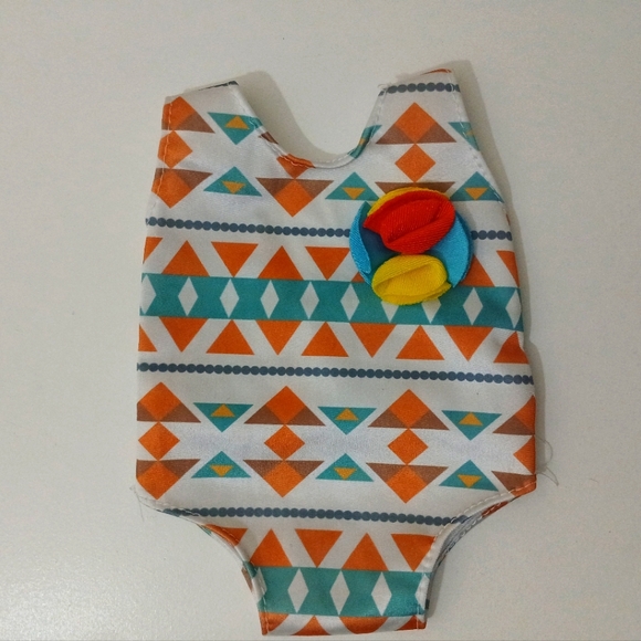 18 Inch Doll One Piece Swimsuit - Picture 1 of 6